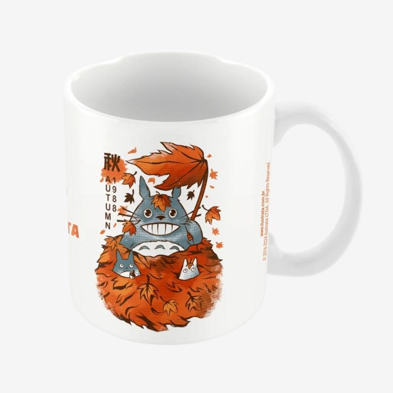 Ilustrata (My Neighbour Autumn) White Ceramic Mug
