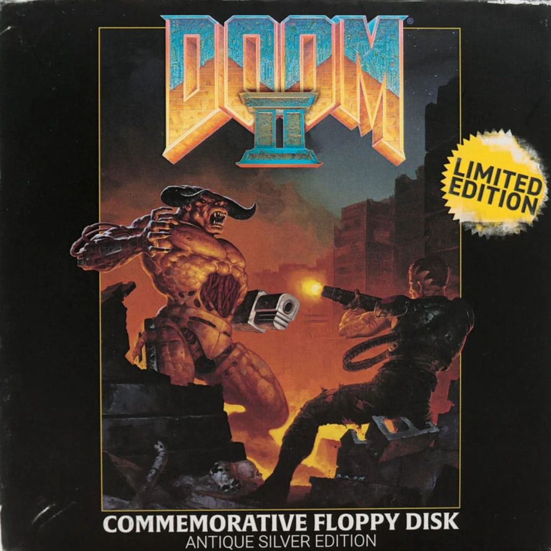 Doom Floppy Disc Replica