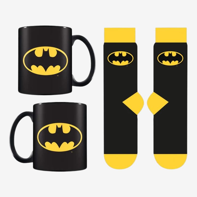 Batman (Symbol) Mug &amp; Socks Set