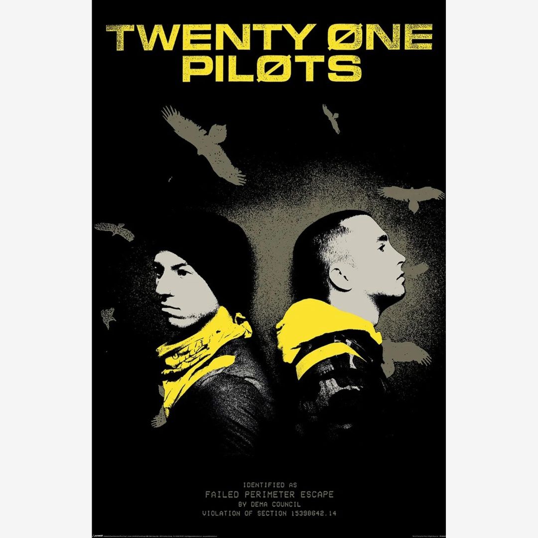 21 PILOTS (TRENCH VULTURES) MAXI POSTER (A54)