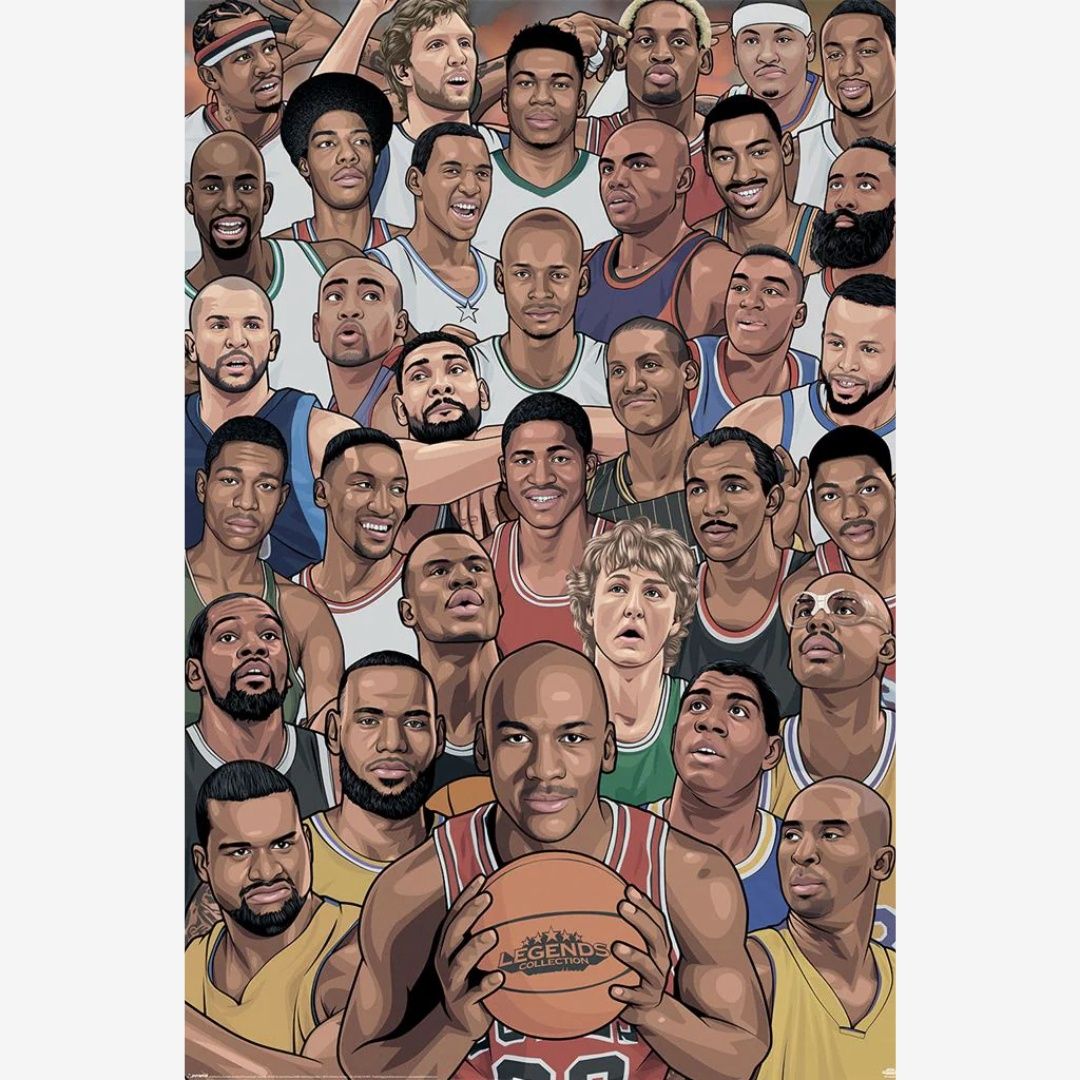 LEGENDS BASKETBALL&#39;S GREATEST MAXI POSTER (A66)