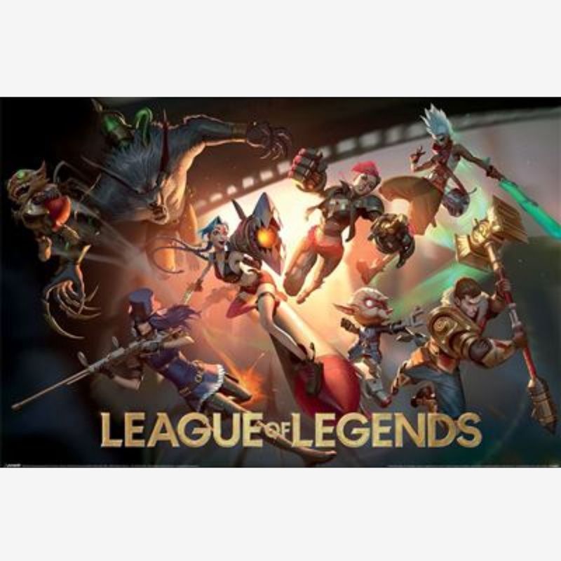 LEAGUE OF LEGENDS (RIOT) MAXI POSTER (A57)