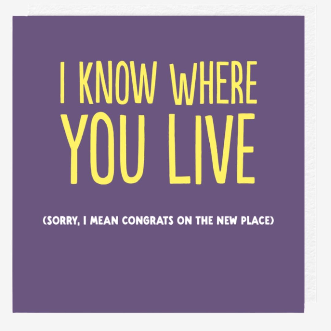 Know Where You Live
