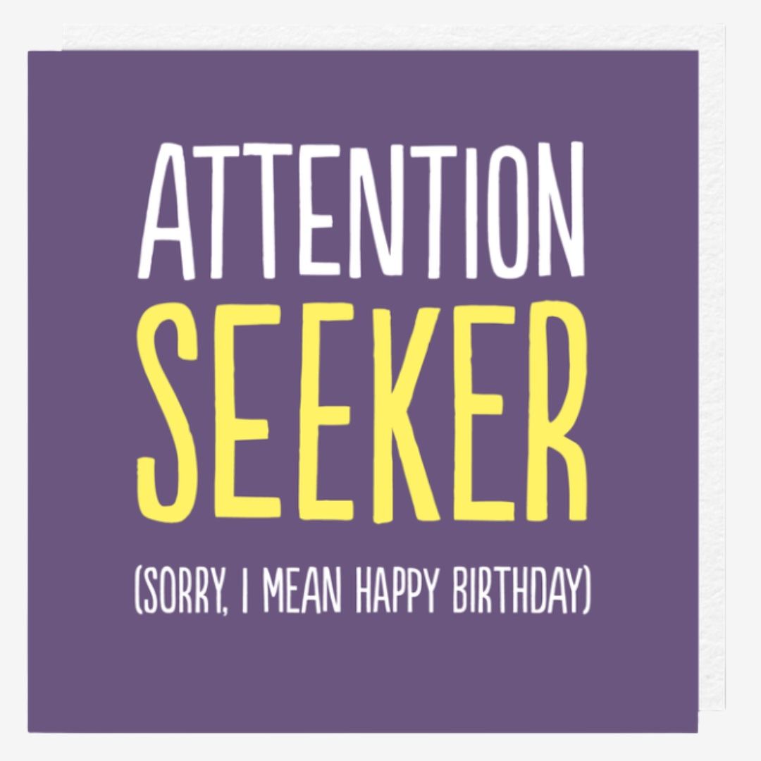 Attention-Seeking