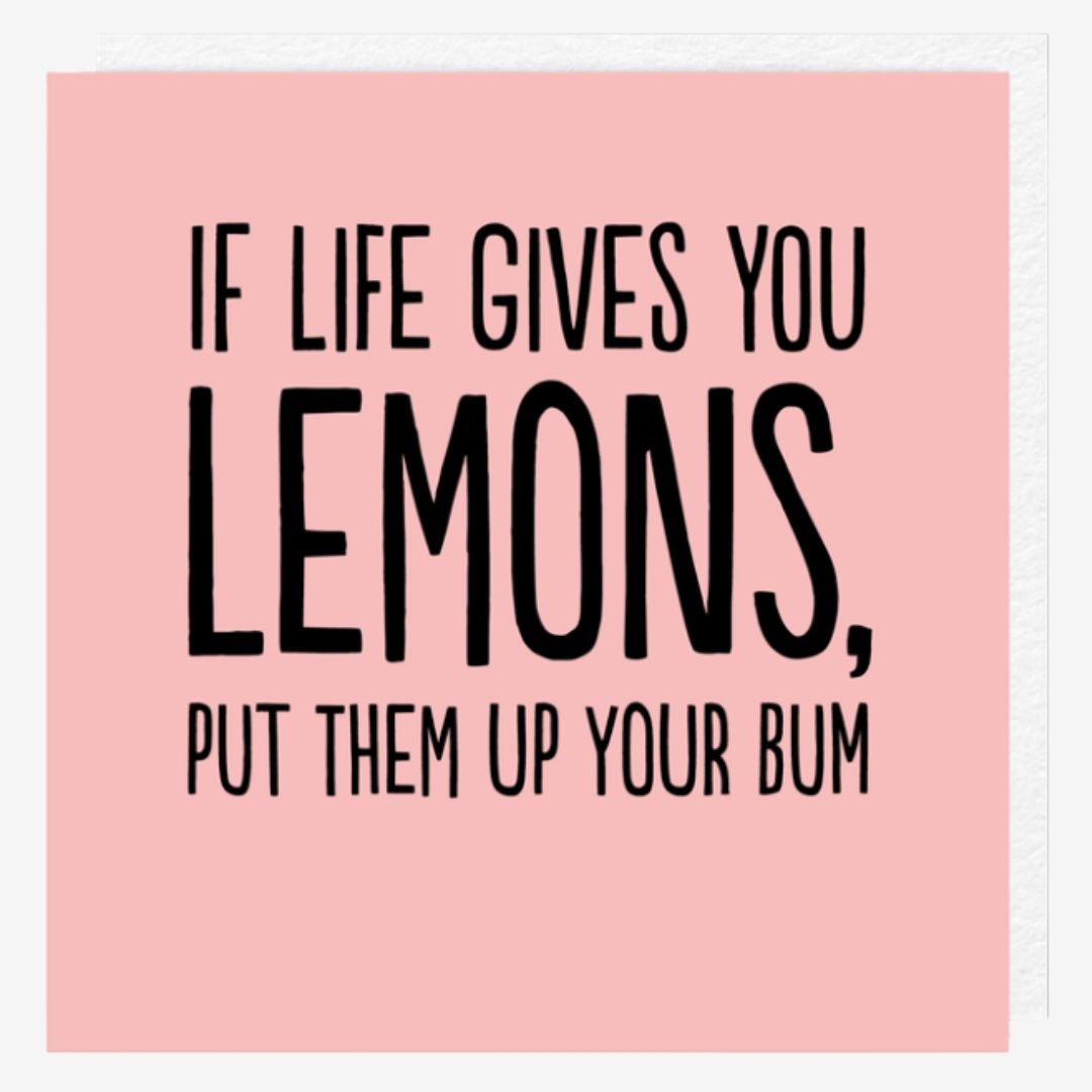 Life Lemons Bum