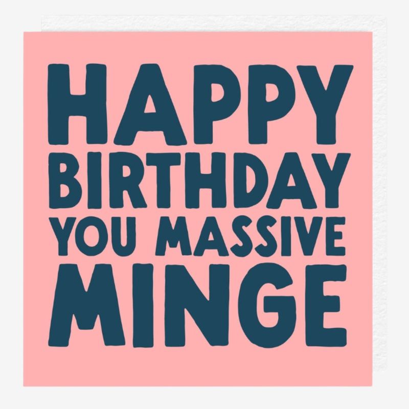 Minge Text Massive Minge