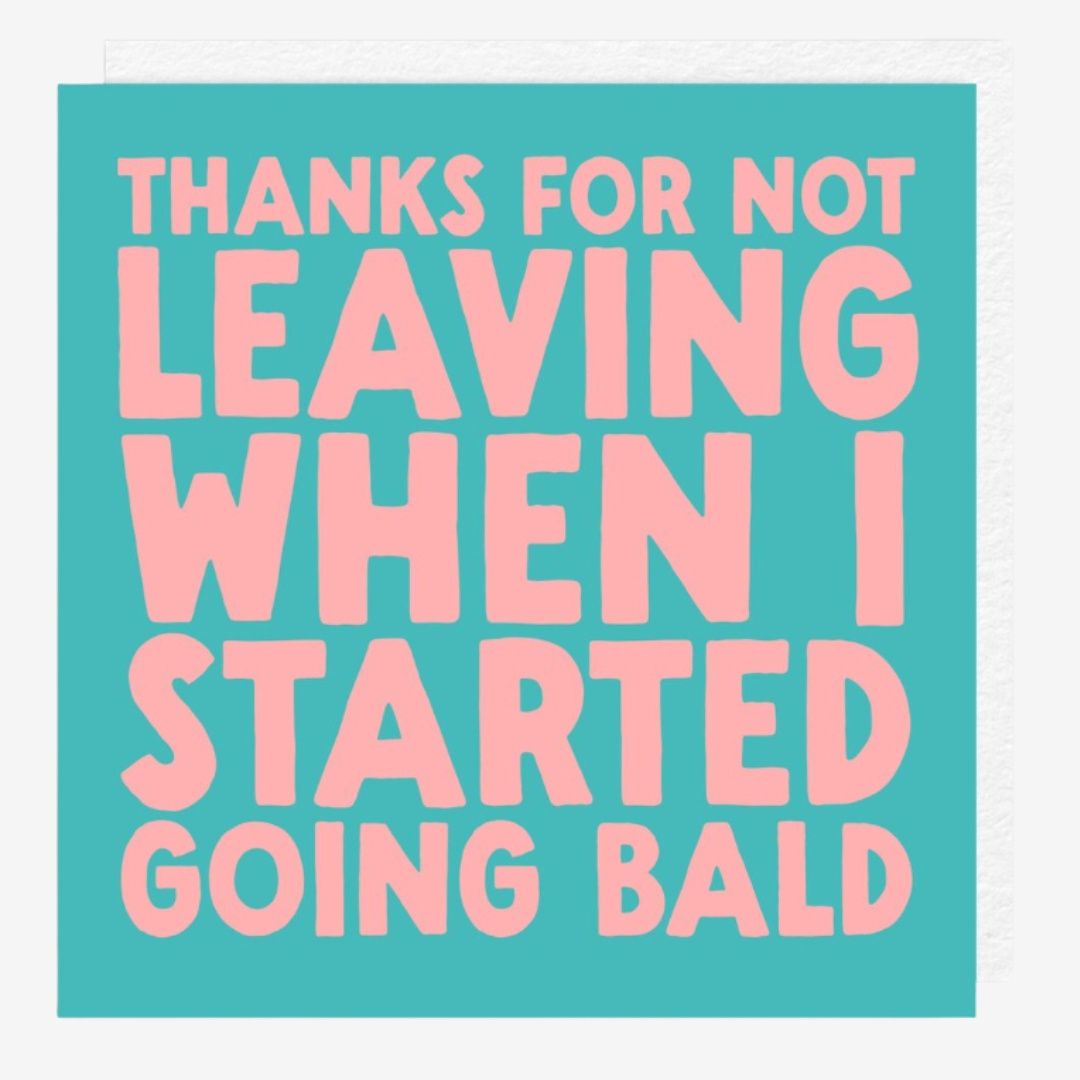 Going Bald