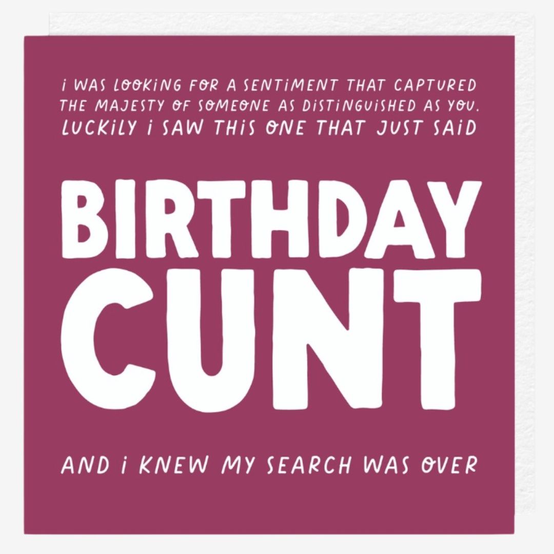 Birthday Cunt