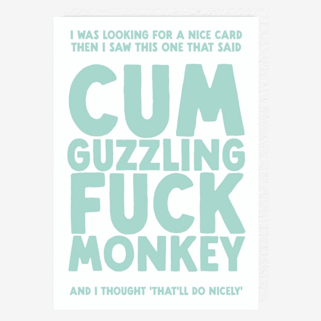Guzzling Fuck Monkey