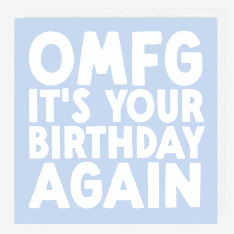 OMFG Bday