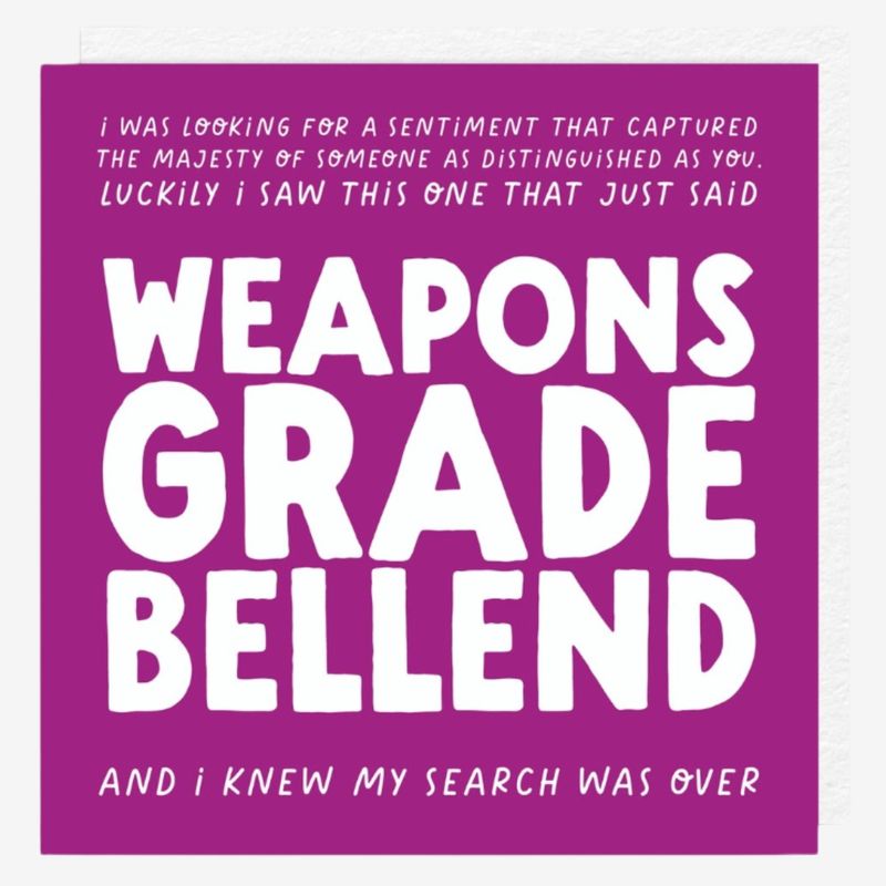 Weapons Grade