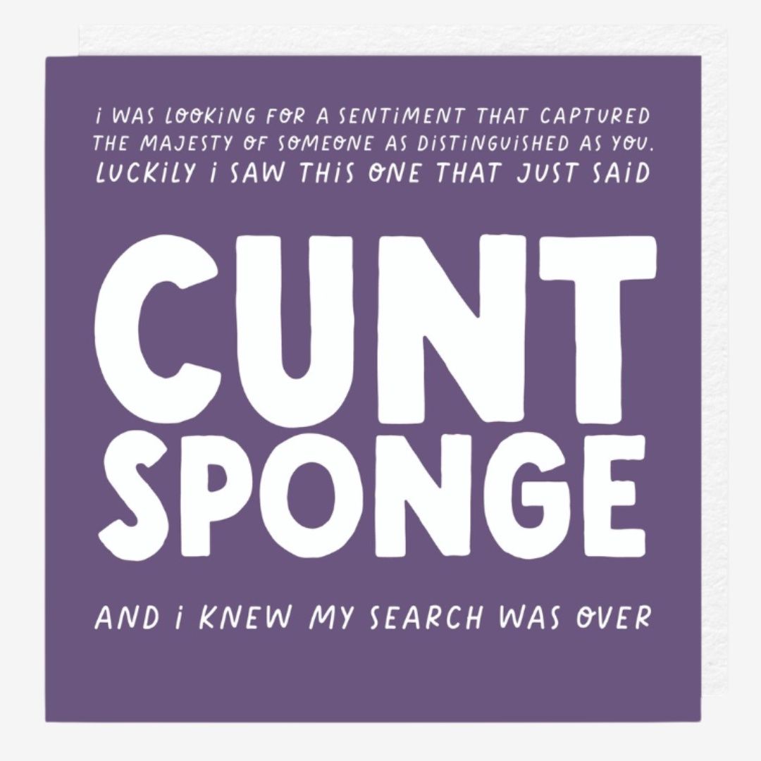 Cunt Sponge