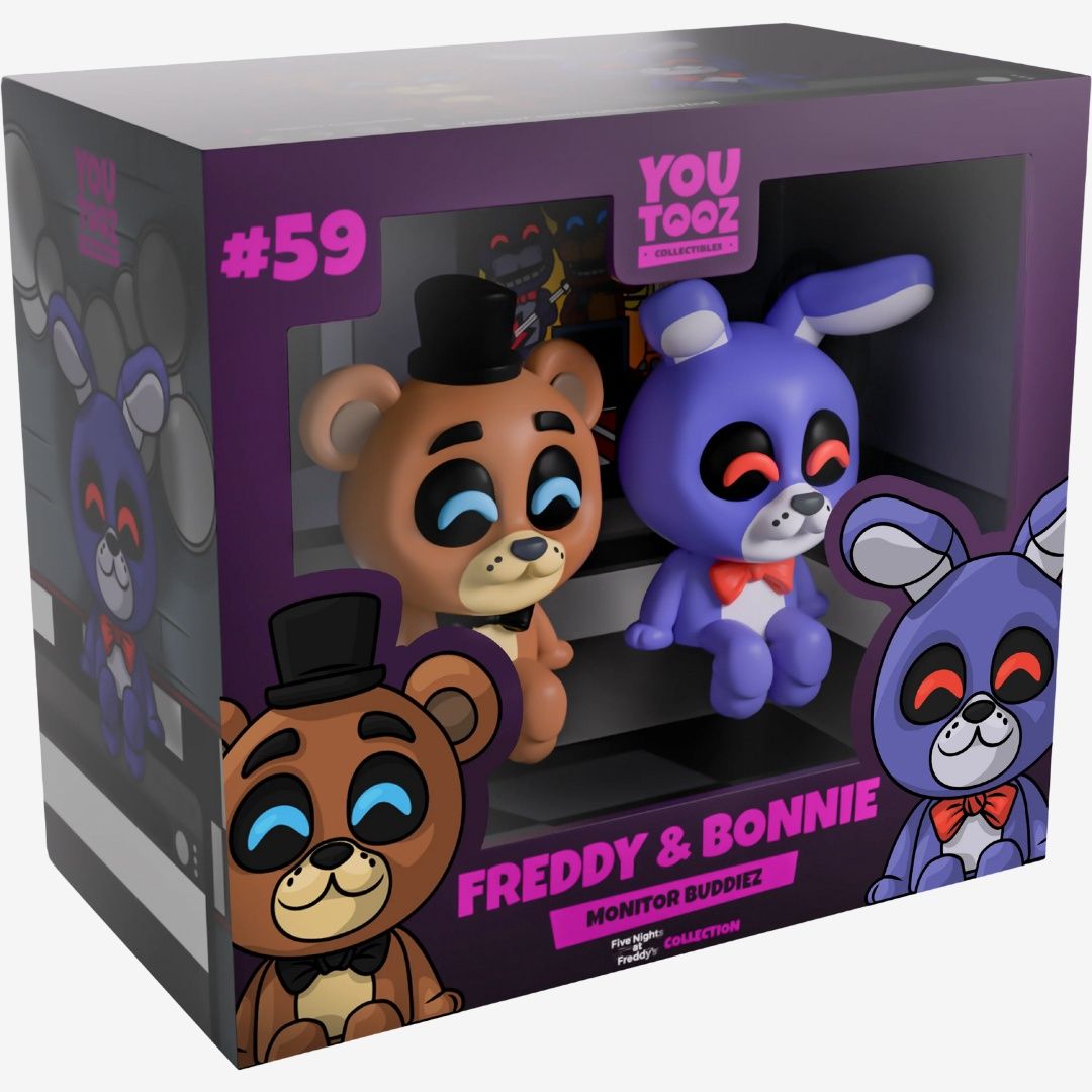 Youtooz - Five Nights at Freddy&#39;s: Freddy &amp; Bonnie Monitor Buddiez