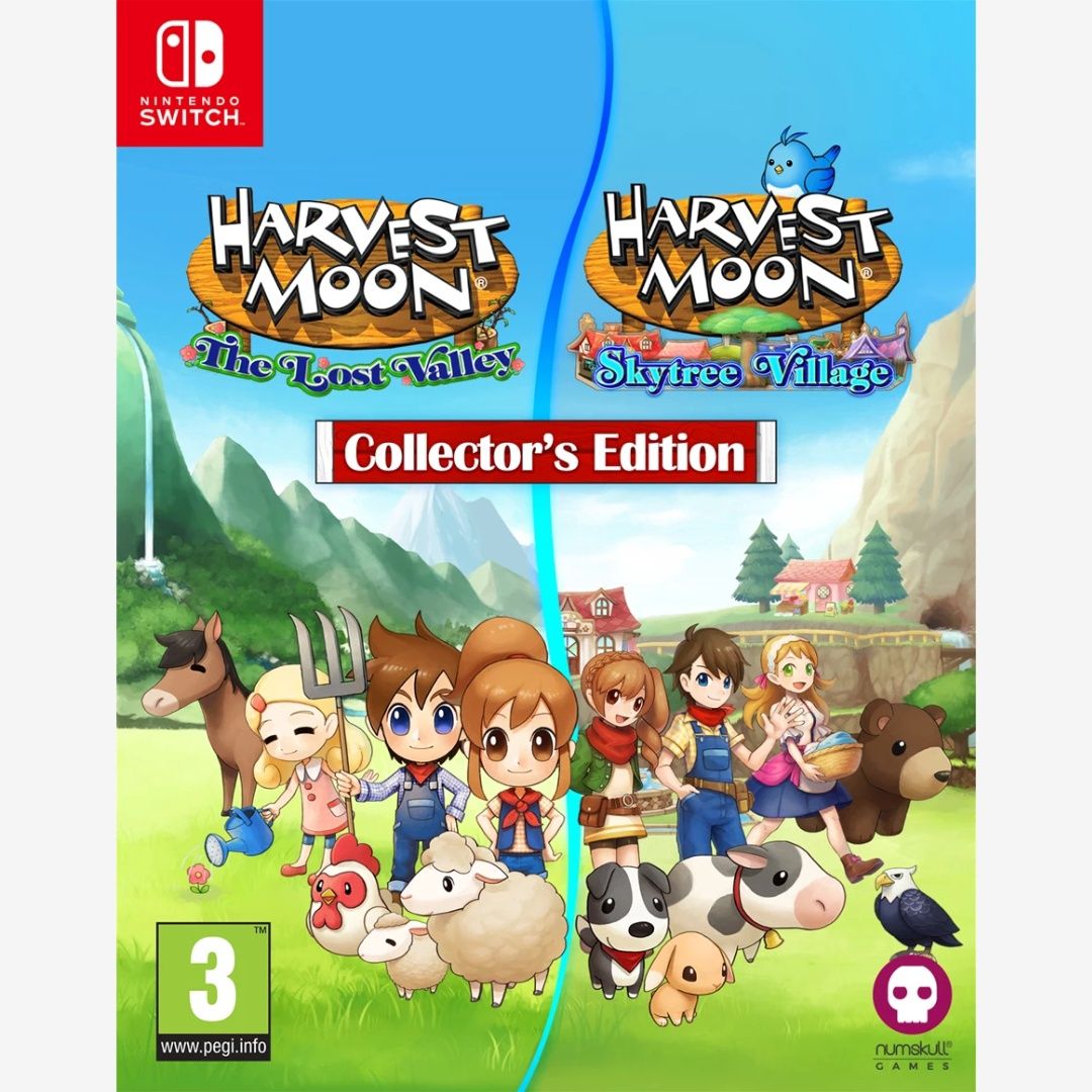 Harvest Moon: The Lost Valley &amp; Skytree Village Collectors Edition | Switch 673