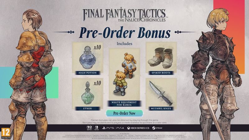 Final Fantasy Tactics: Ivalice Chronicles | Switch 1475