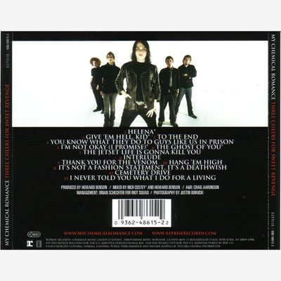 My Chemical Romance | Three Cheers for Sweet Revenge | CD 125