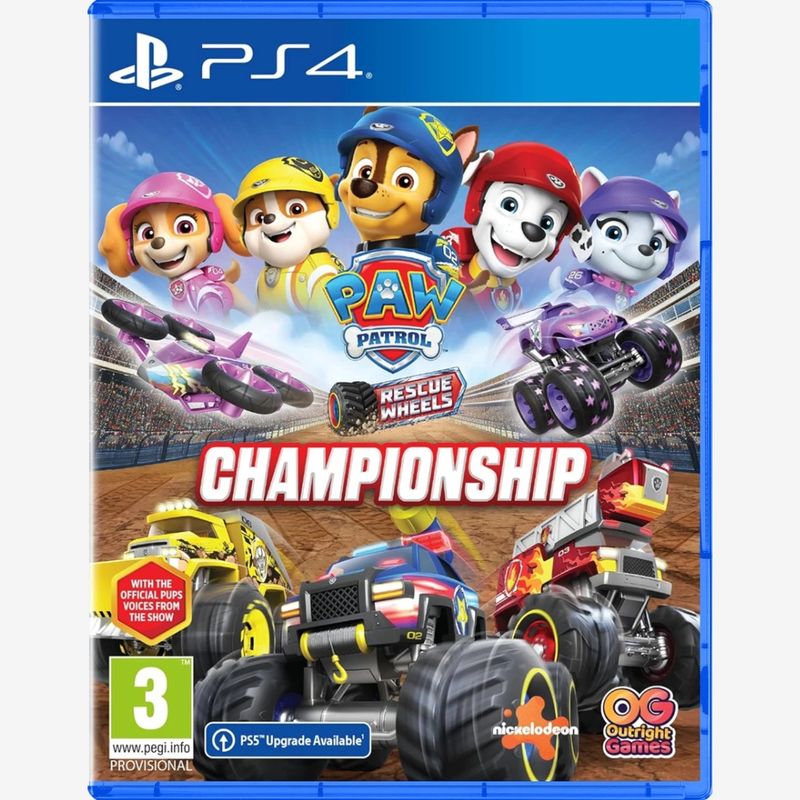 PAW Patrol Rescue Wheels: Championship | PS4 1230