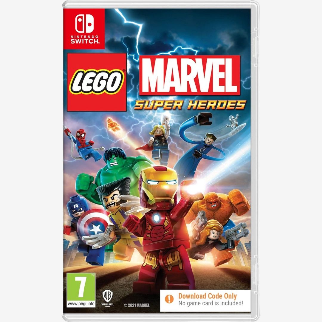 Lego Marvel Super Heroes (Code In Box) | Switch 912