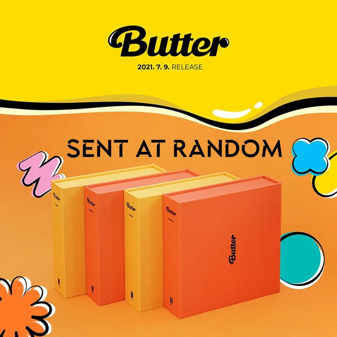 BTS | Butter | Peaches / Cream Ver. (SENT RANDOM) | CD