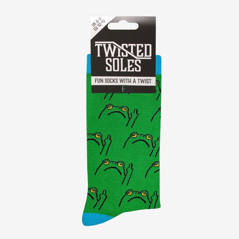 Frog Off Novelty Adult Socks