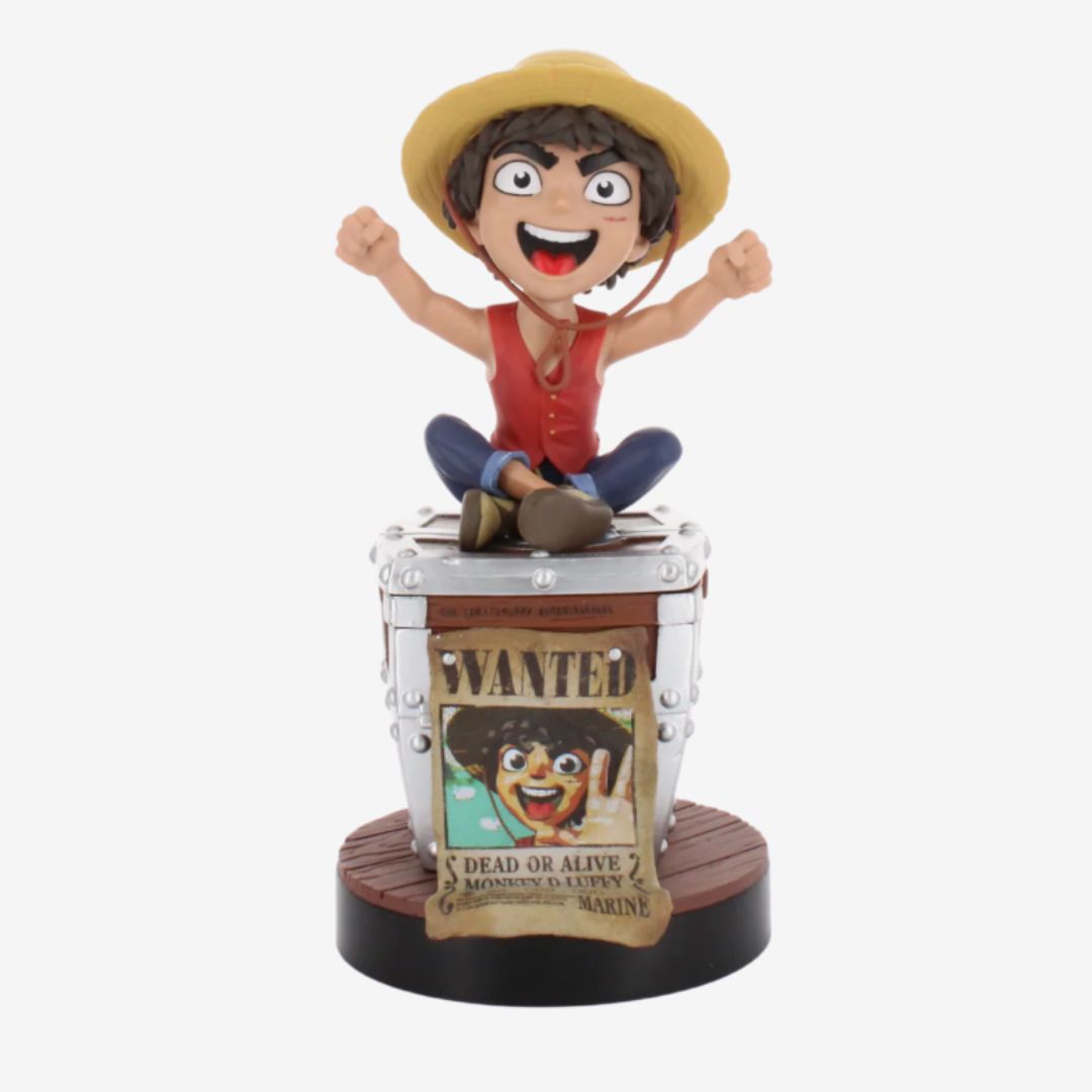 One Piece Luffy Wanted Poster Collectible Figure Device Holder