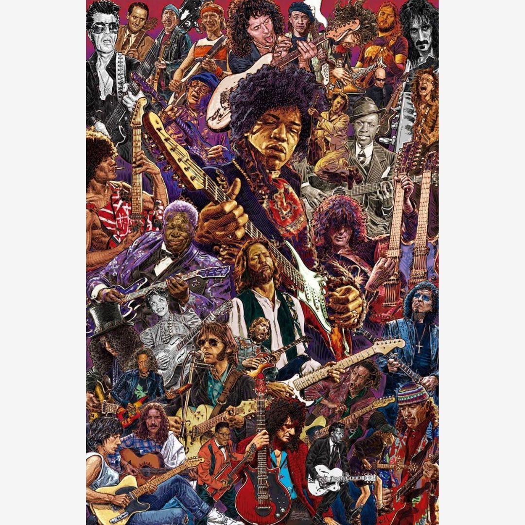 Legendary Guitarists Maxi Poster (A18)