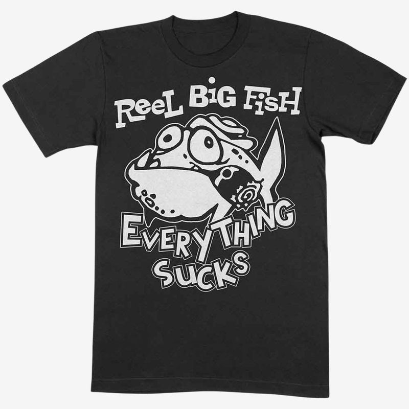 Reel Big Fish Unisex T-Shirt: Silly Fish (Black)