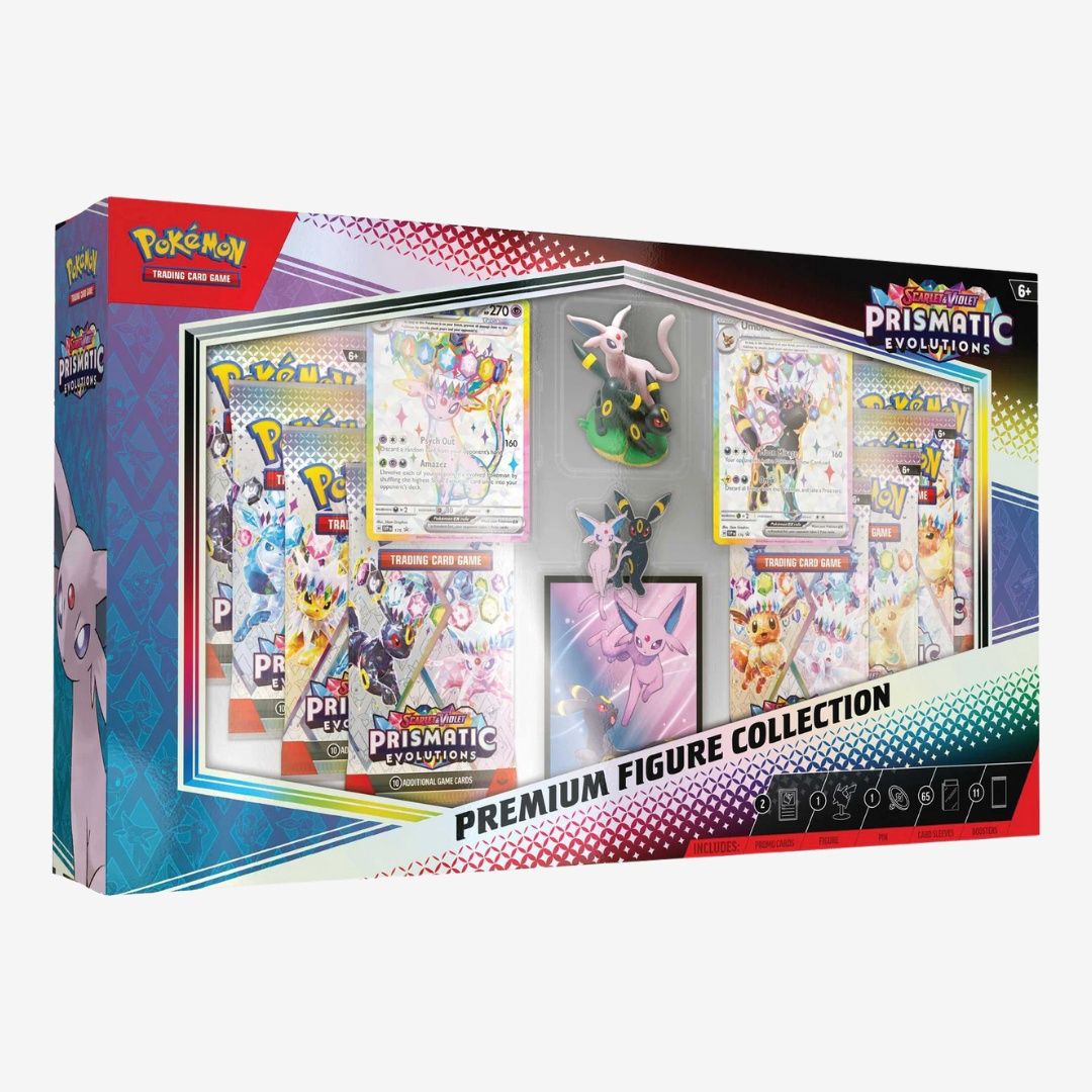 Pokémon TCG: Scarlet &amp; Violet 8.5 Prismatic Evolutions - Premium Figure Collection