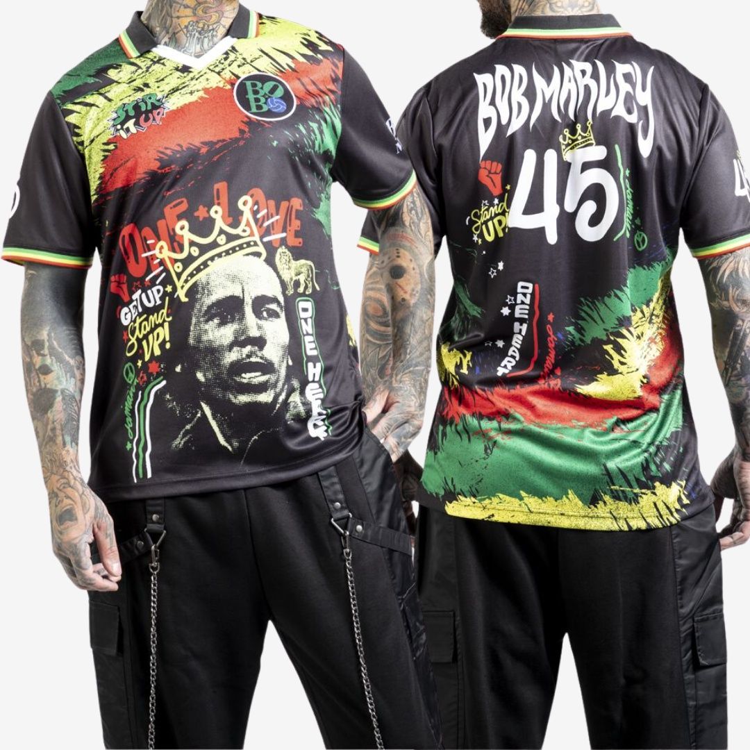 Bob Marley One Love Rock Fc Football Shirt, Size: Small
