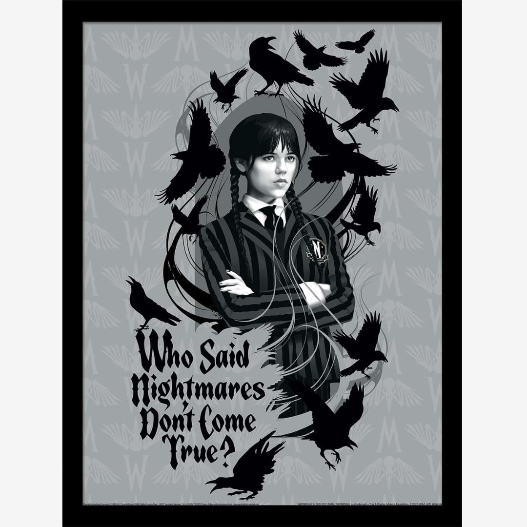 Wednesday Season 2 (Nightmares) Framed Collector Print