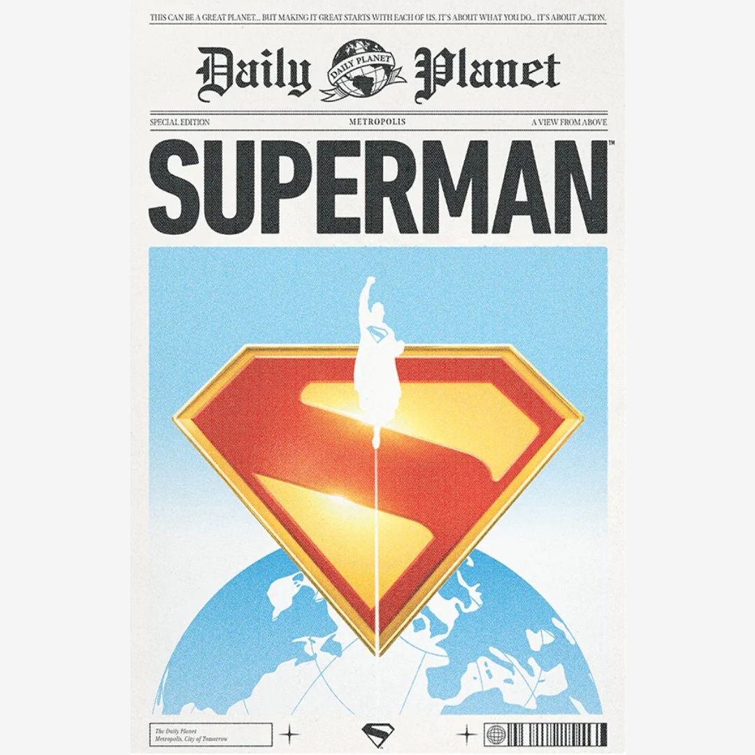 Superman 2025 Daily Planet Collector Framed Print