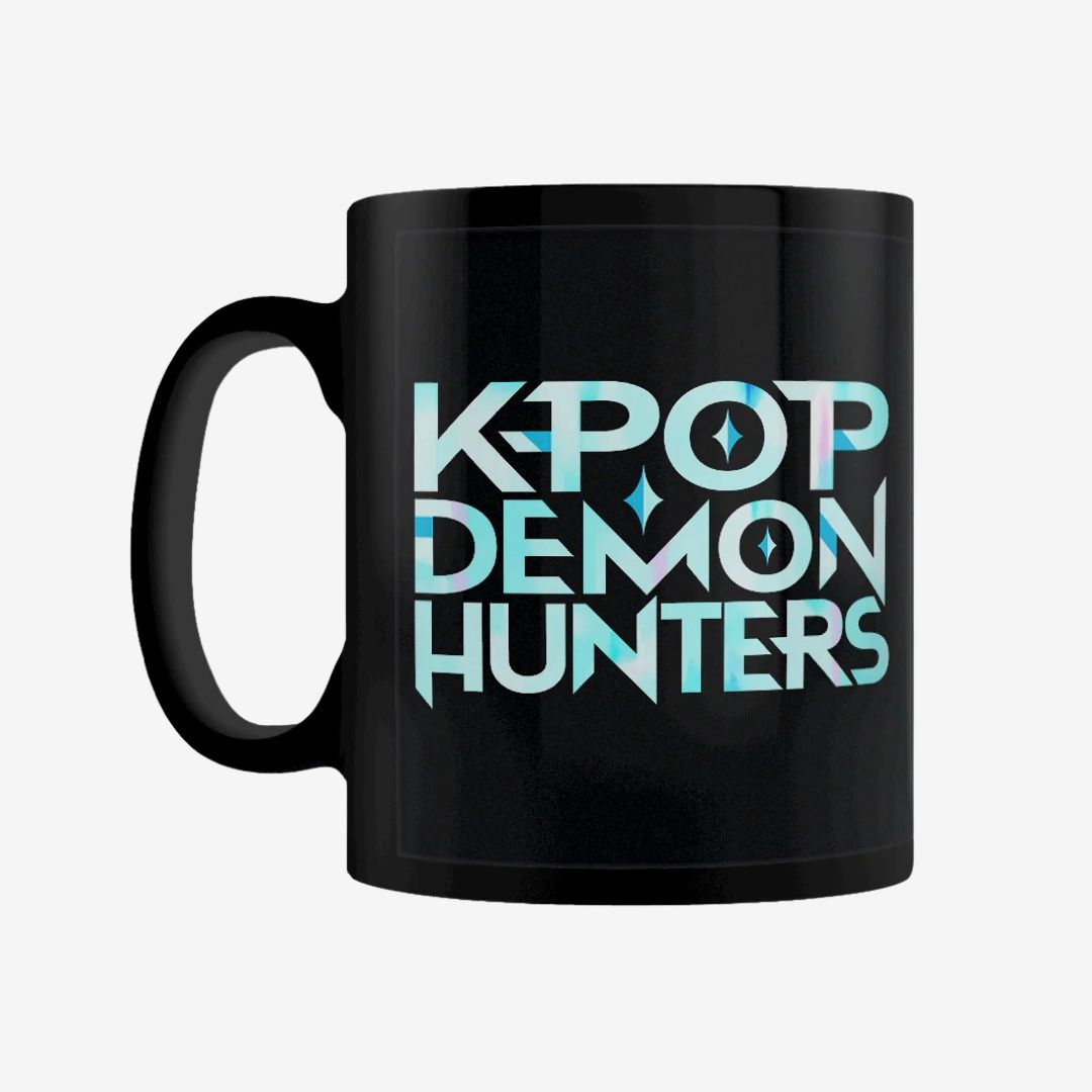 KPop Demon Hunters (KPop Logo) Black Mug