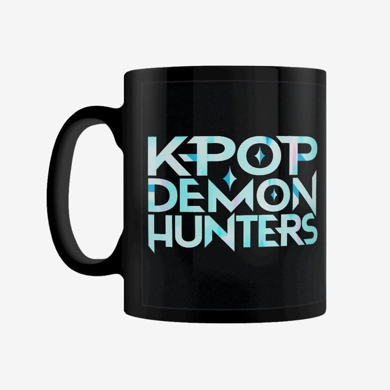 KPop Demon Hunters (KPop Logo) Black Mug