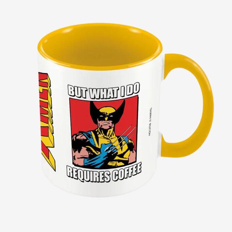 X-Men (Drink Up Bub) 11oz/315ml Coloured Inner and Handle Ceramic Mug