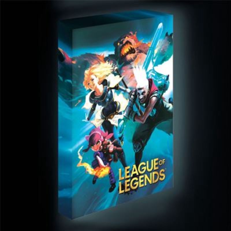 League of Legends (Fight For Glory) 40x30cm Light Up Canavas
