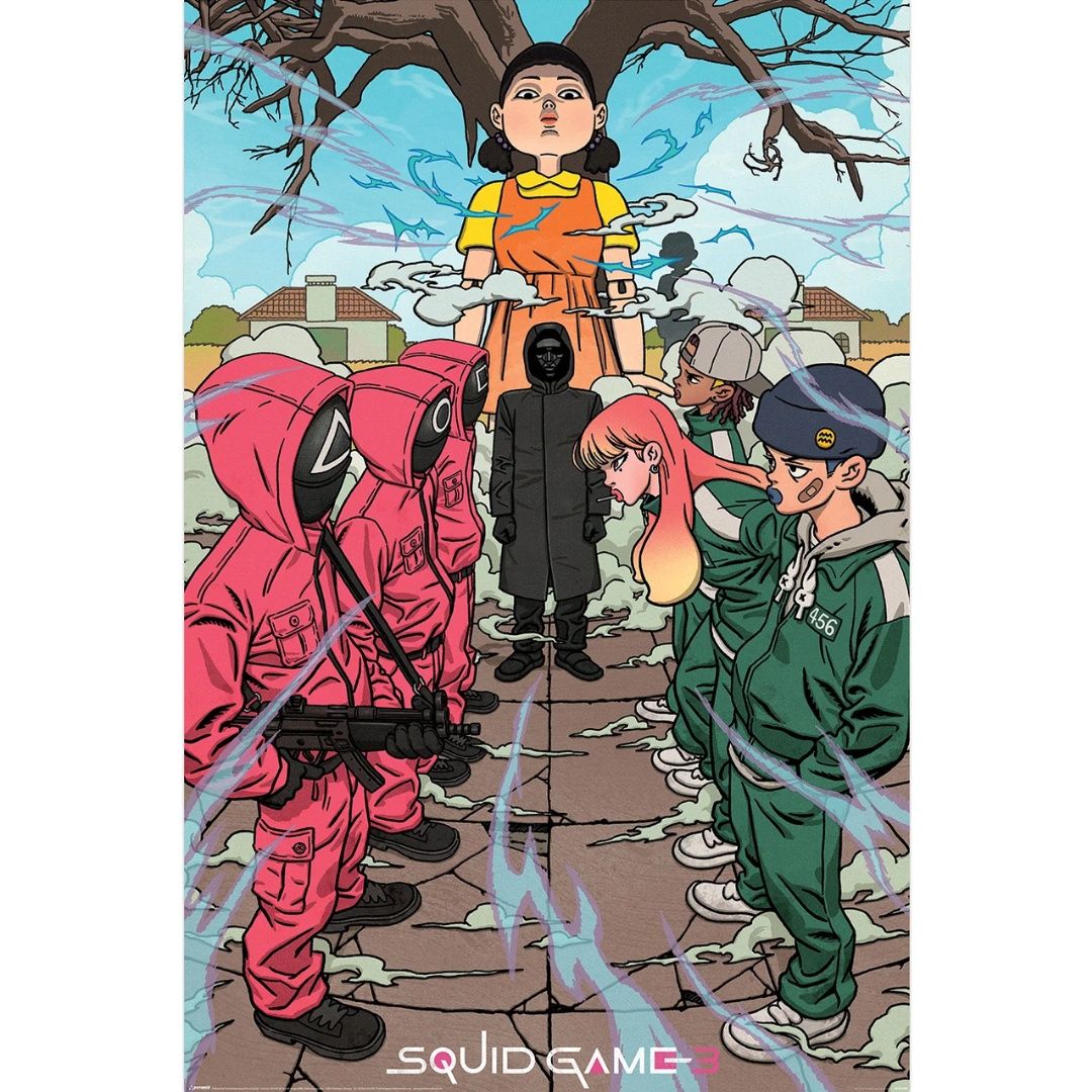 SQUID GAME 3 (BAZBON) MAXI POSTER (A