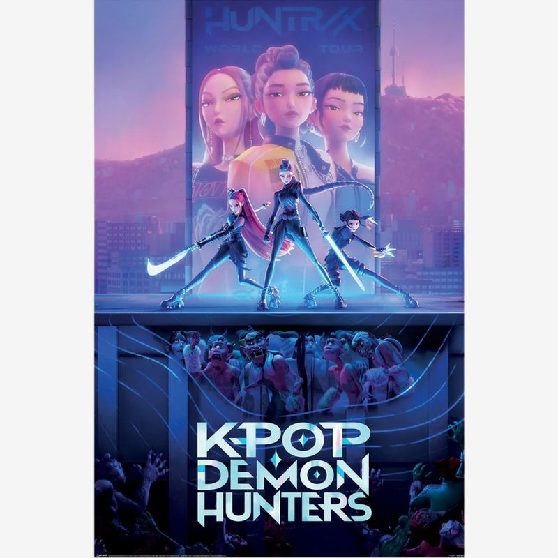 K-POP DEMON HUNTERS (KEY ART) MAXI POSTER (A2)