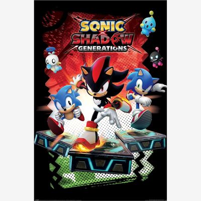 SONIC (SHADOW GENERARTIONS) MAXI POSTER (A29)