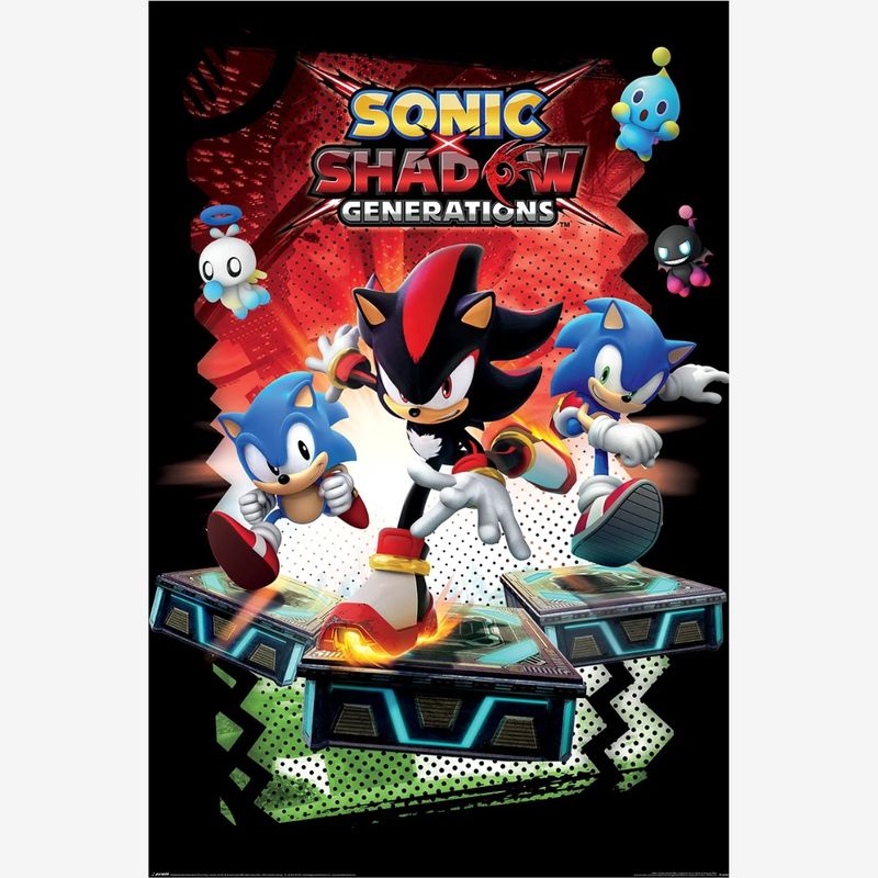 SONIC (SHADOW GENERARTIONS) MAXI POSTER (A29)