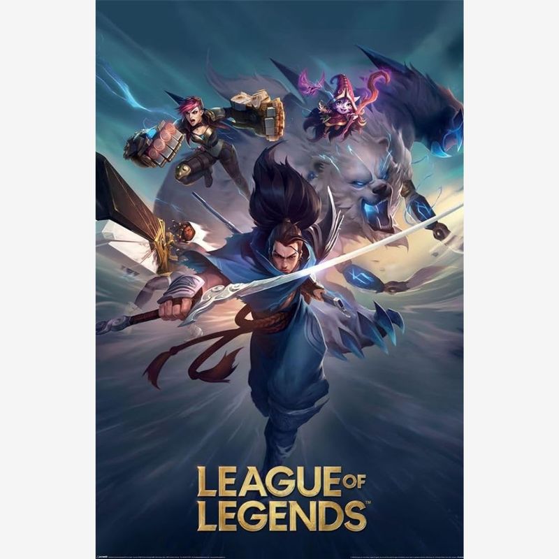 LEAGUE OF LEGENDS (KEYART) MAXI POSTER (A85)