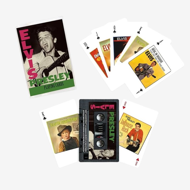 Elvis Presley Cassette Playing Cards