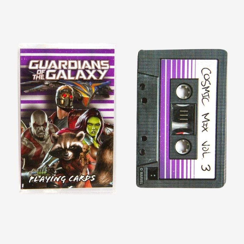 Marvel Guardians Of The Galaxy Cassette Playing Cards