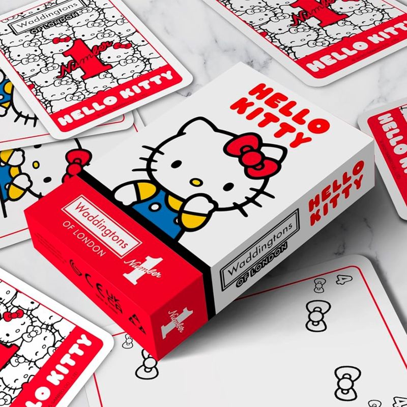 Hello Kitty Waddingtons Number 1 Playing Cards