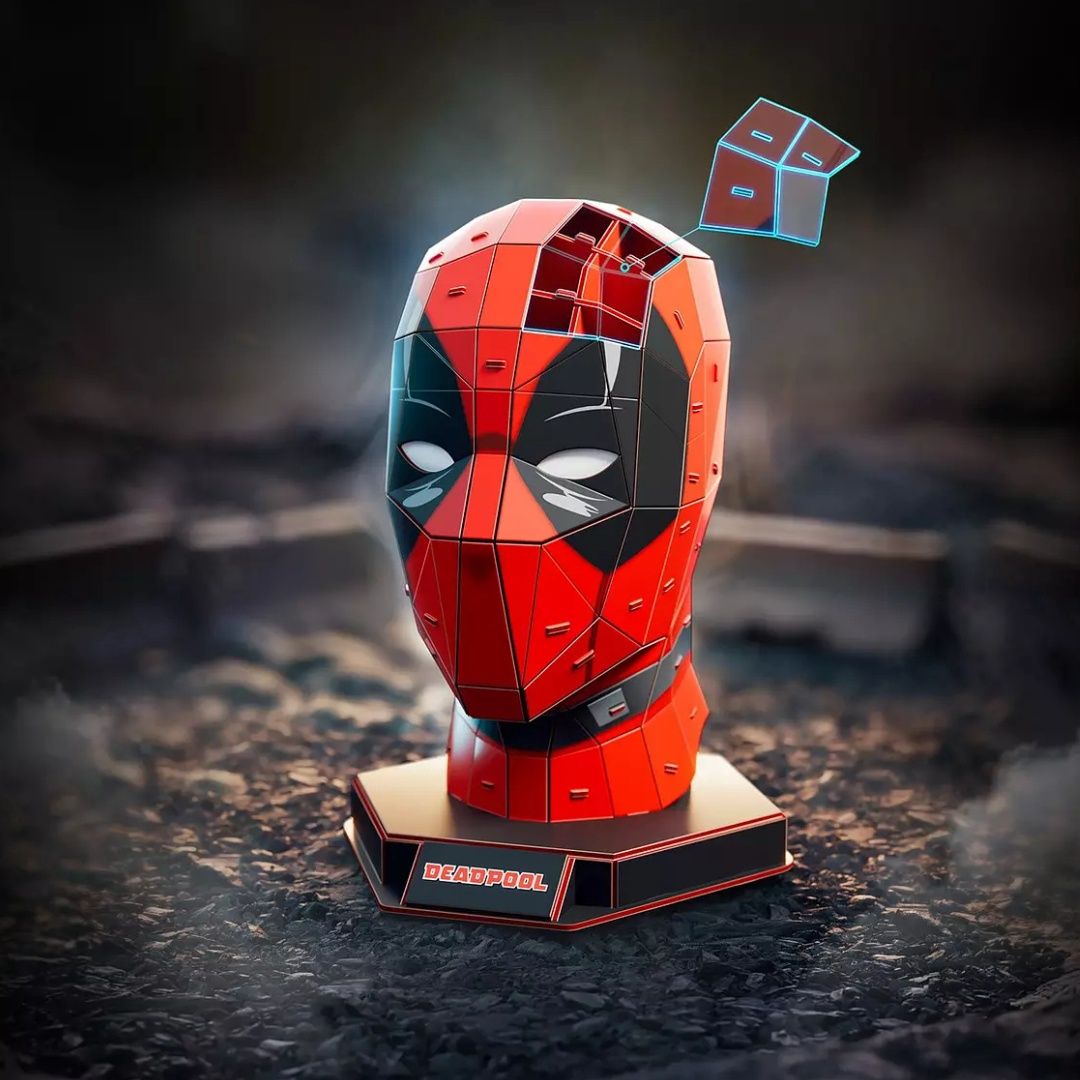 Marvel Studios Deadpool Mask 3D Model Kit