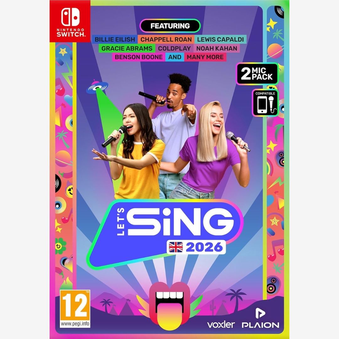 Let&#39;s Sing 2026 (2-Mic) | Switch