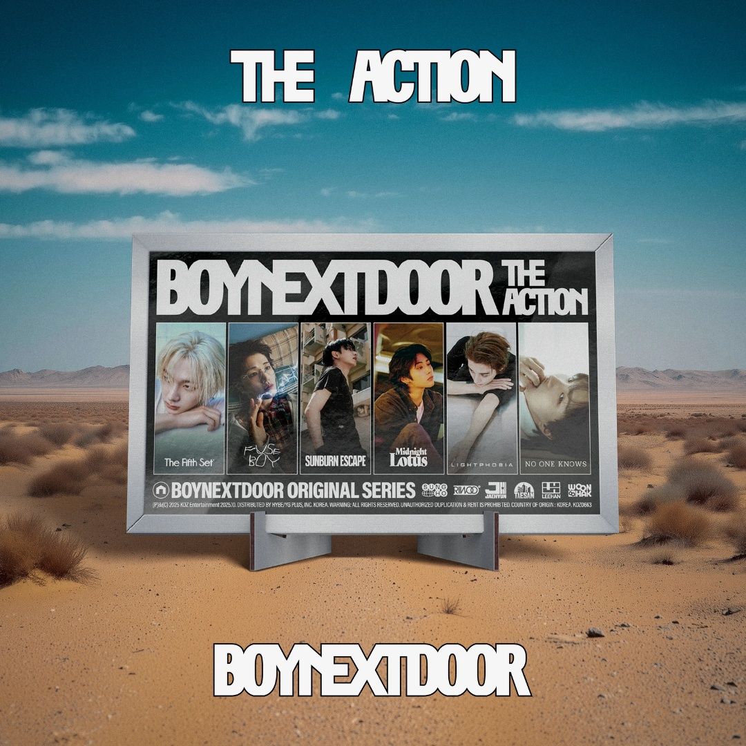 BOYNEXTDOOR | The Action | Frame Ver. | CD