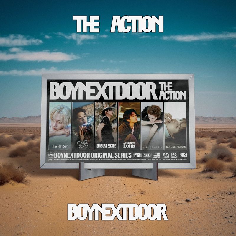 BOYNEXTDOOR | The Action | Frame Ver. | CD
