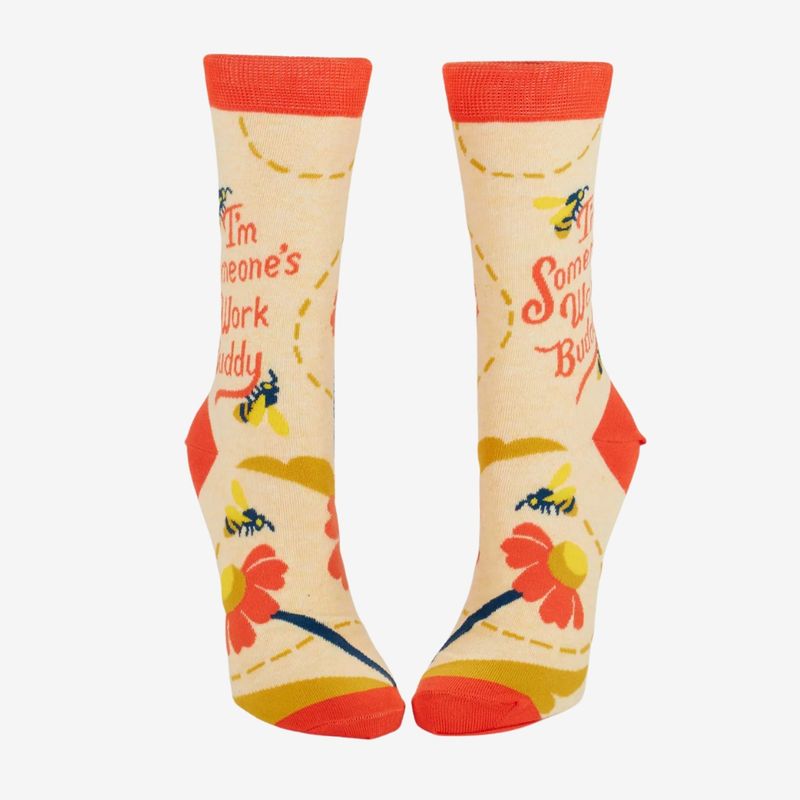 I'm Someone's Work Buddy Crew Socks