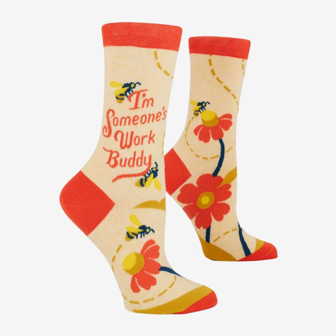 I&#39;m Someone&#39;s Work Buddy Crew Socks