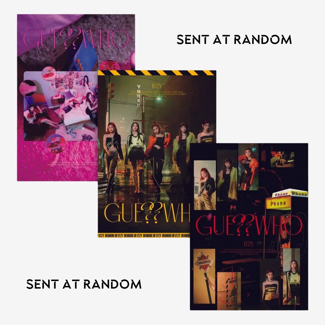 Itzy | Guess Who | Random Ver. | CD